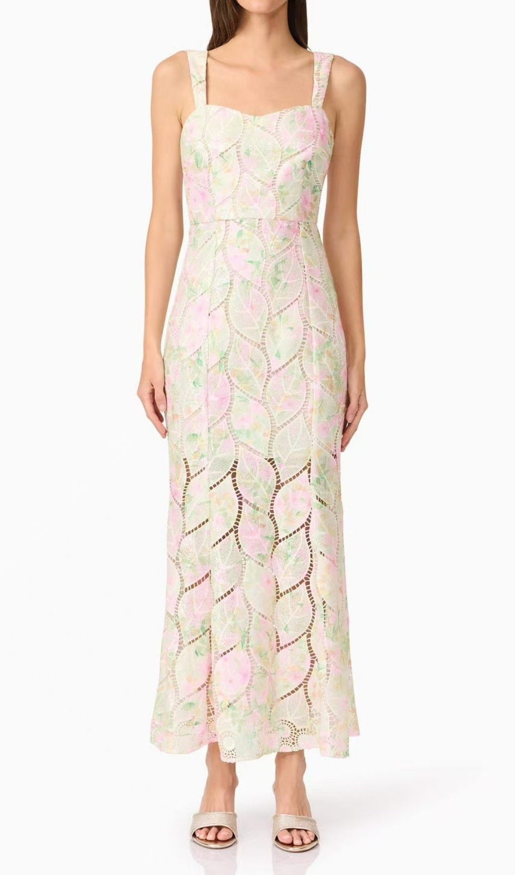 Fujiko Strappy Floral Maxi Dress