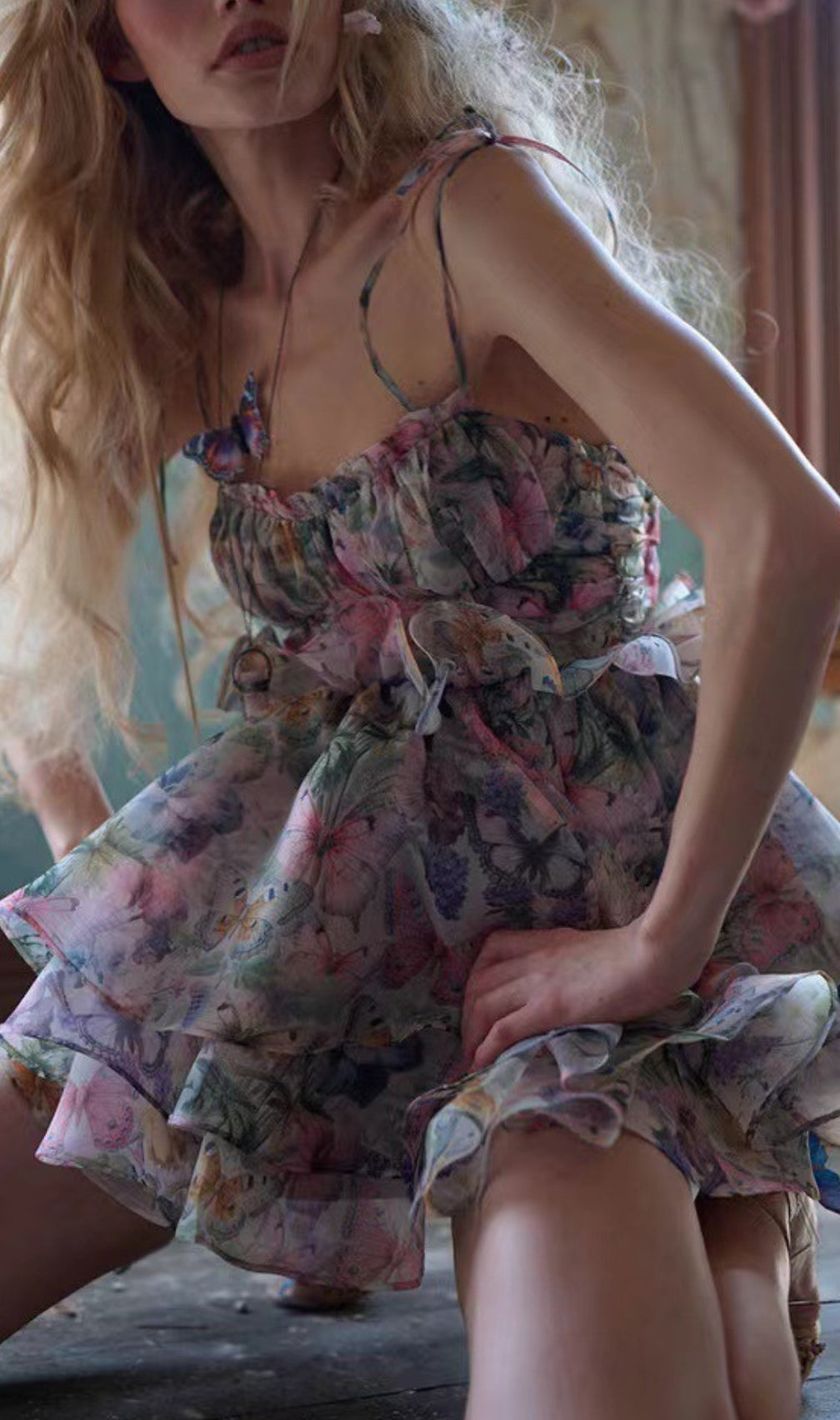 Dillian Floral Mini Dress