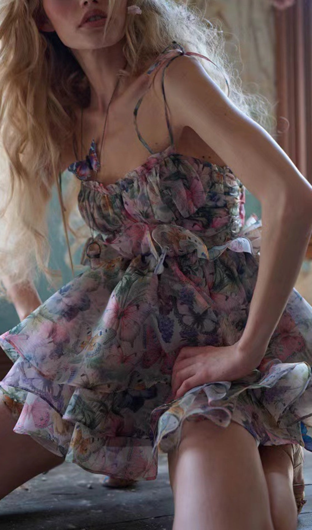 Dillian Floral Mini Dress