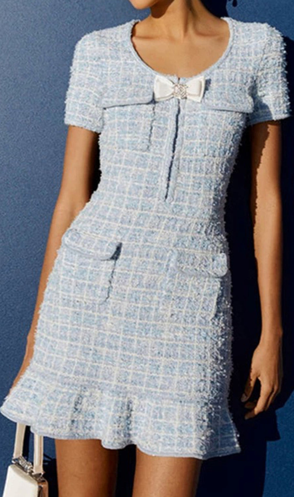 Eiffel Bow Mini Dress