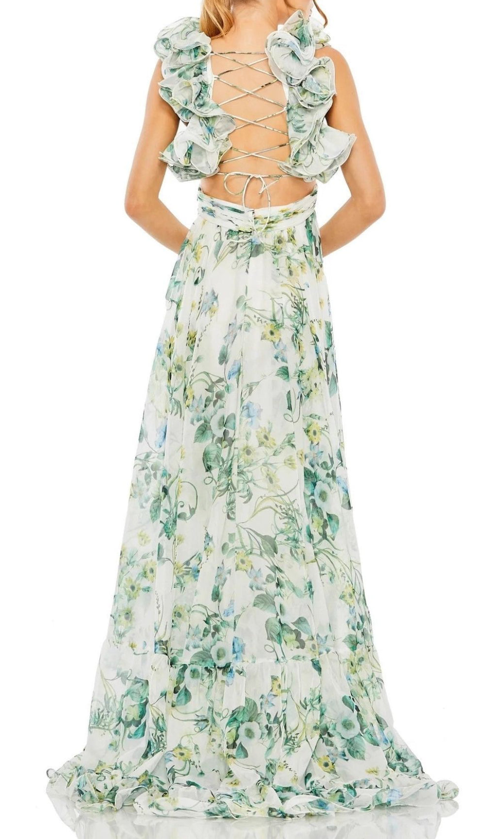 Helene Floral Printed Maxi Dress