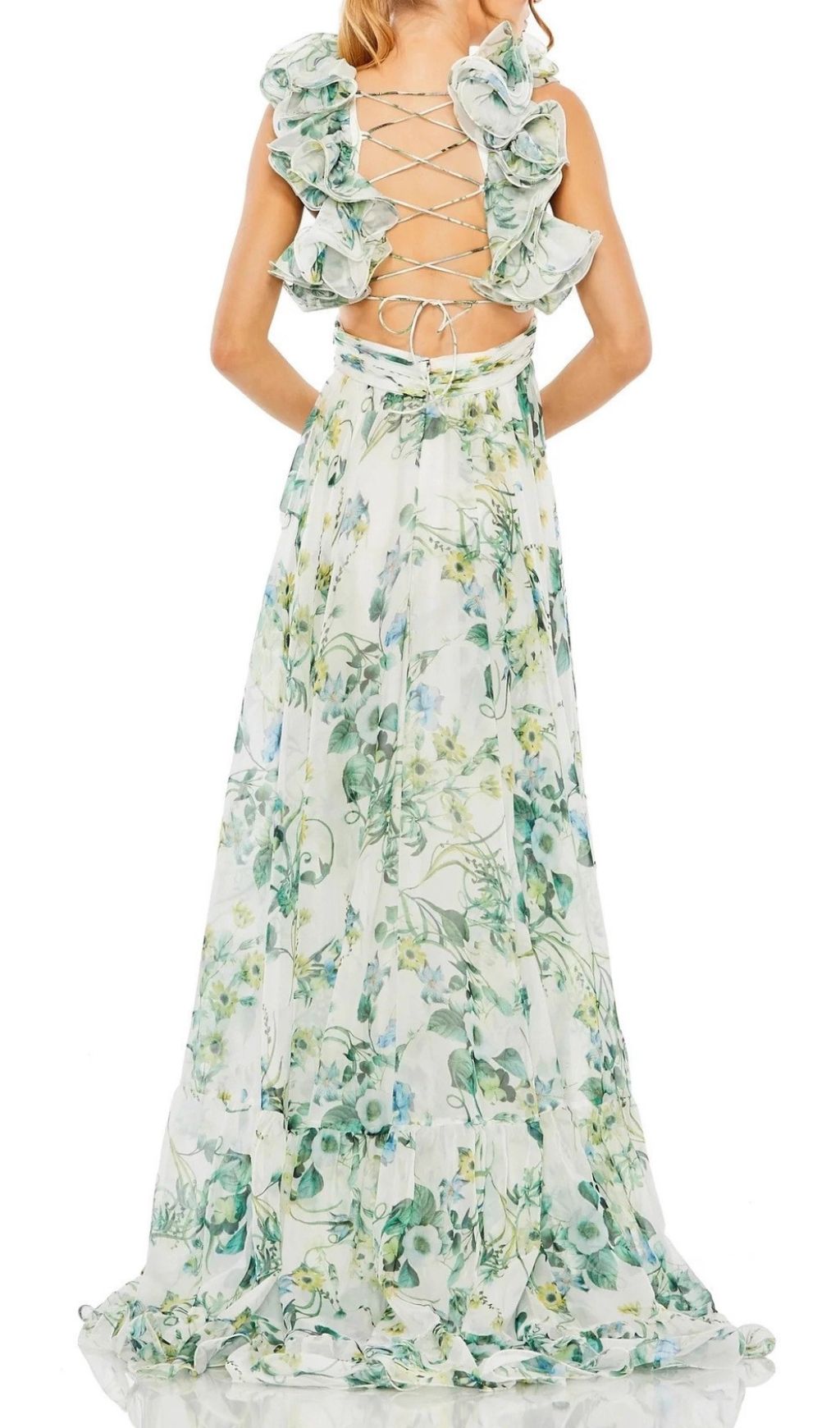 Helene Floral Printed Maxi Dress