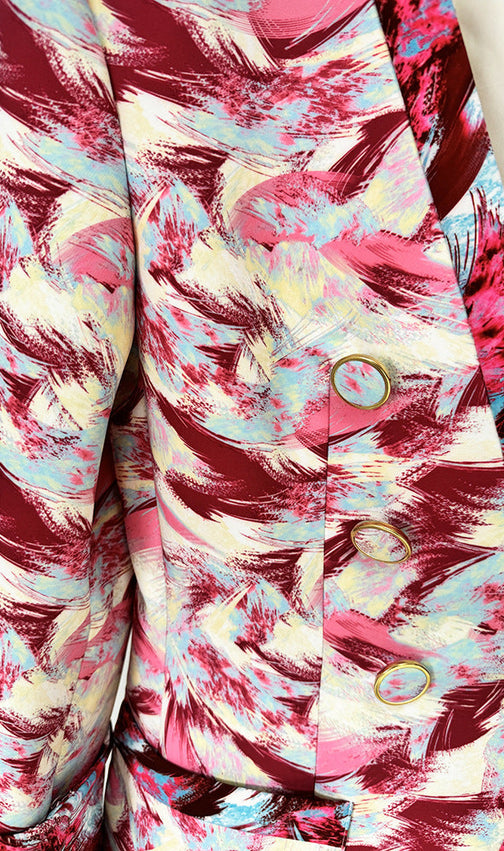 Amidala Print Blazer Set