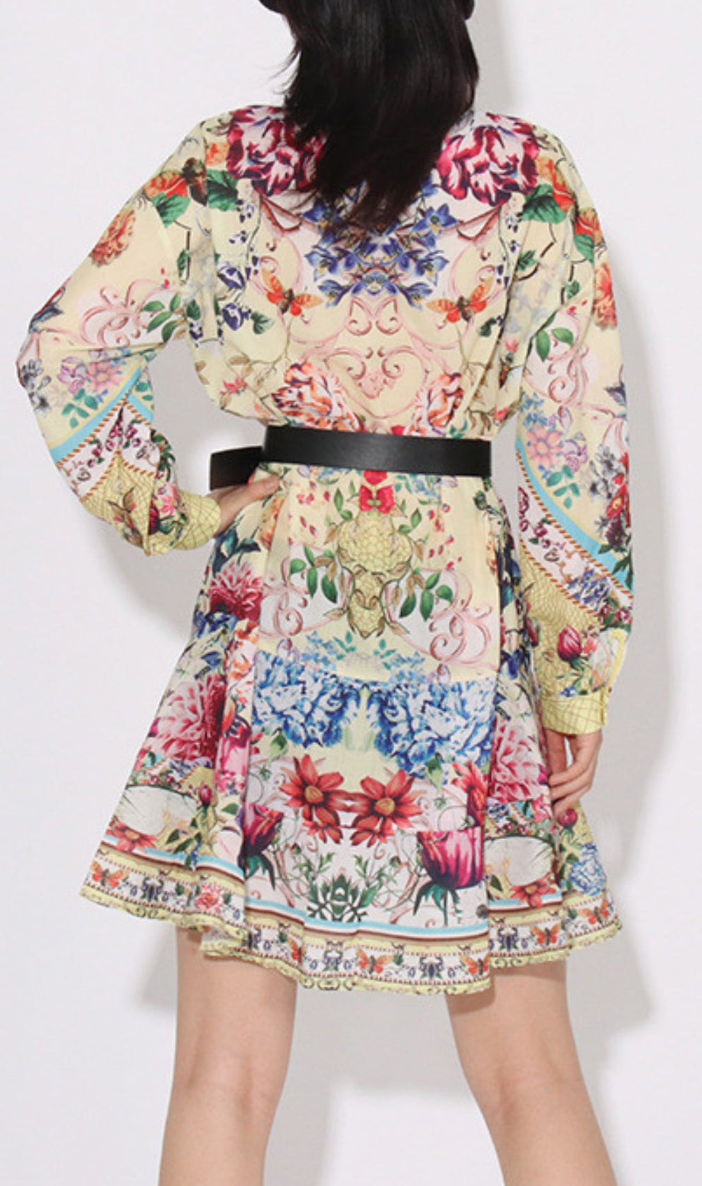 Astria Floral Printed Mini Dress