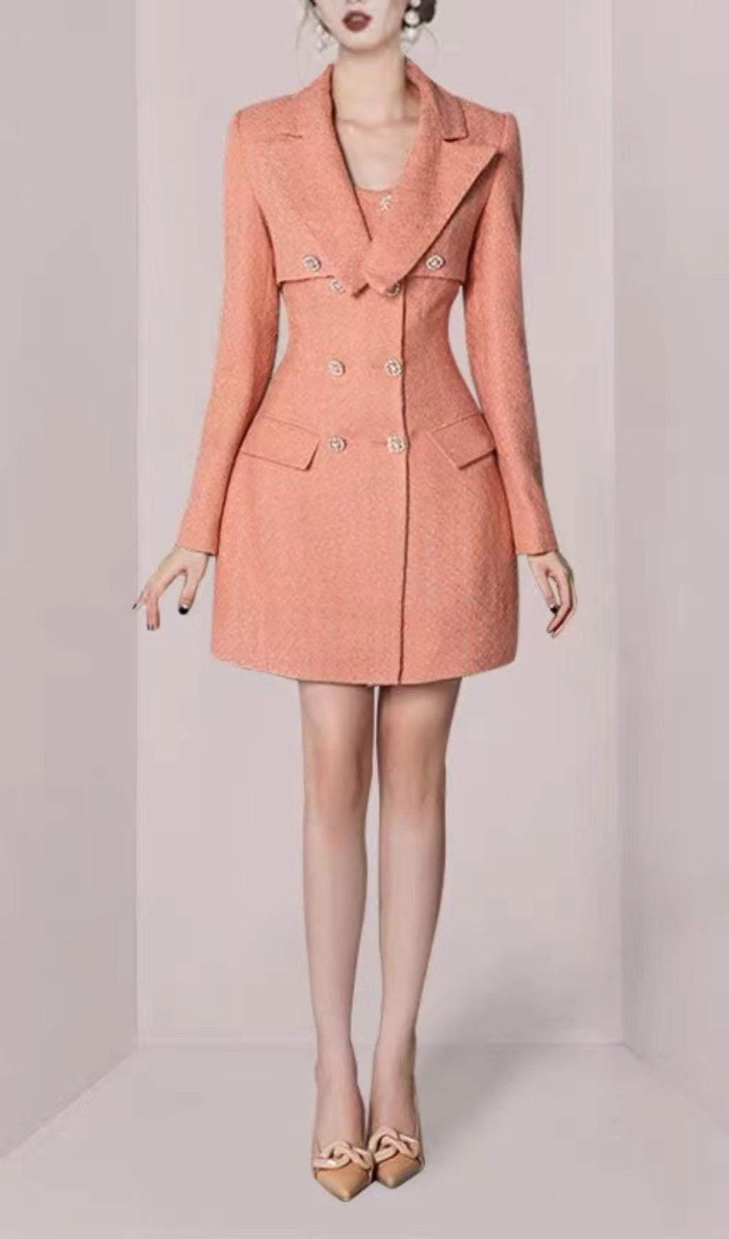 Aron Tweed Two-Piece Suit