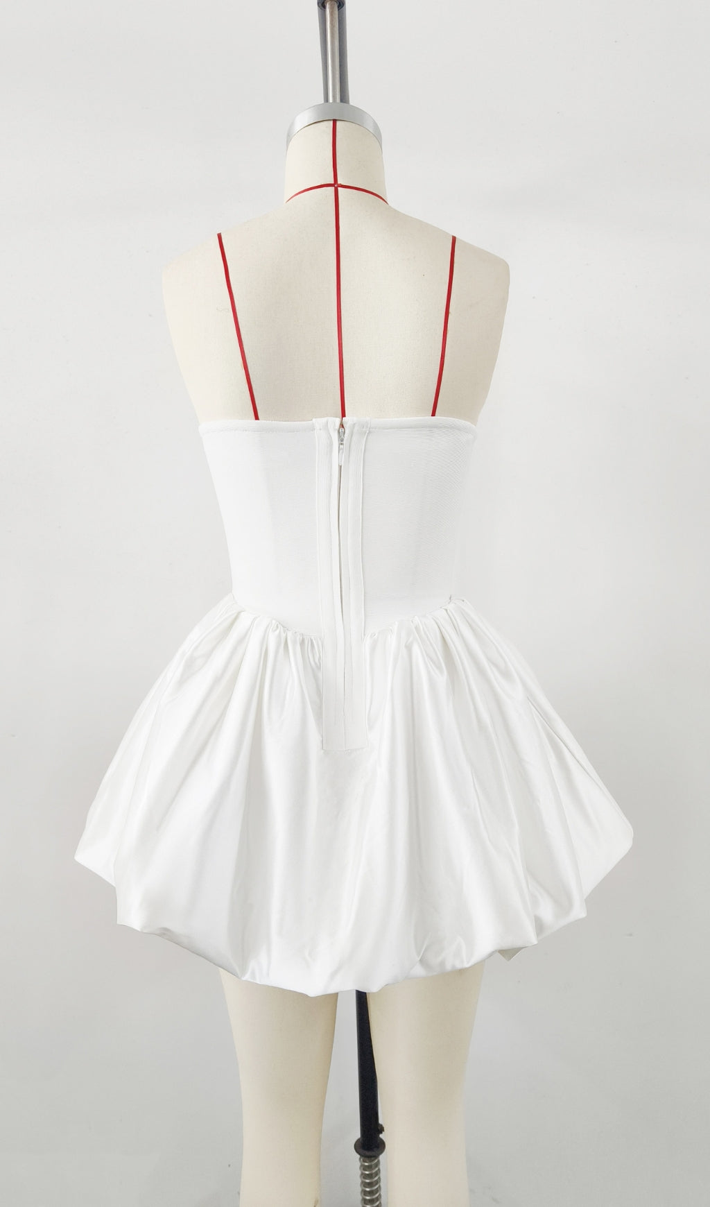 Denequa Strapless Corset Mini Dress