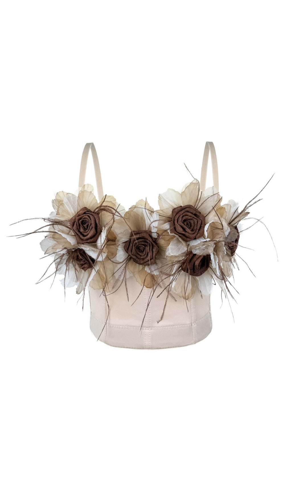 Dewei Flower Crop Top