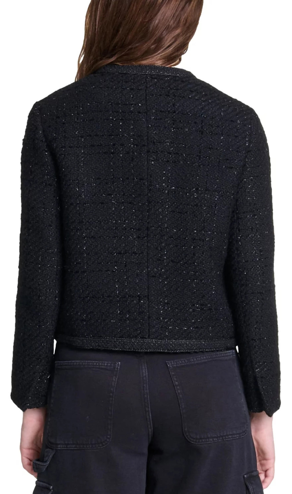 Vibleed Tweed Cropped Jacket