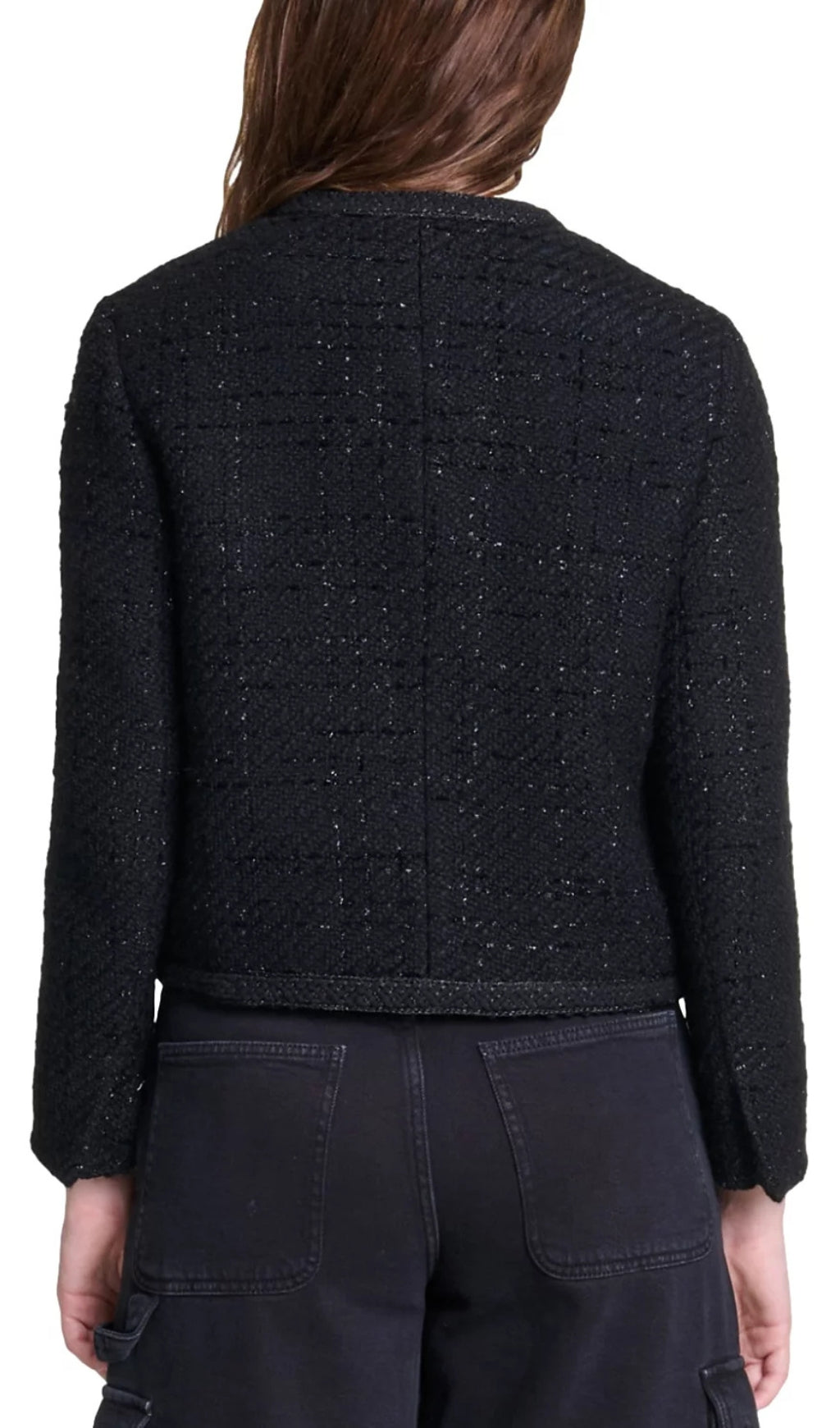 Vibleed Tweed Cropped Jacket