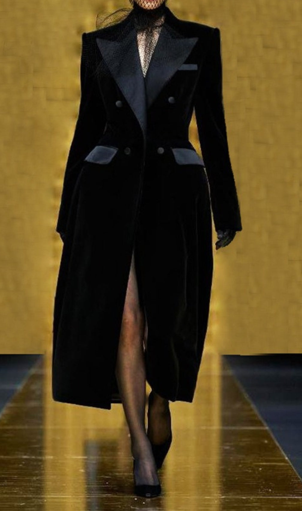 Gino Black Coat