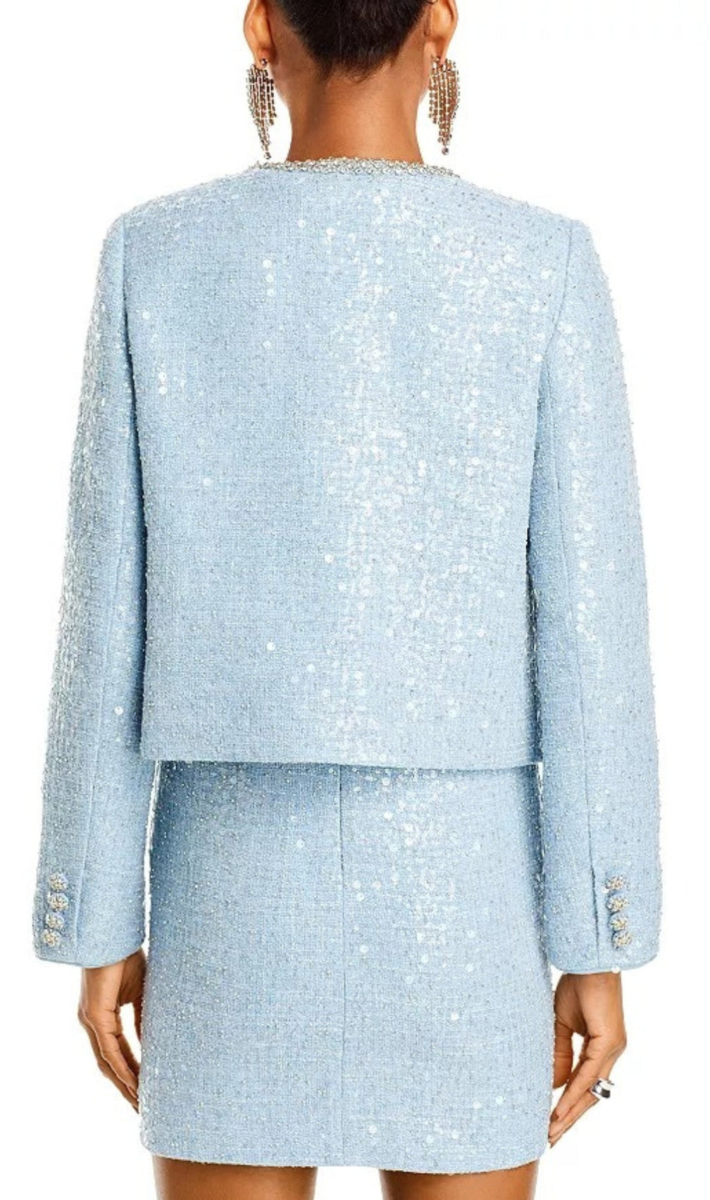 Adelle Embellished Bouclé Jacket