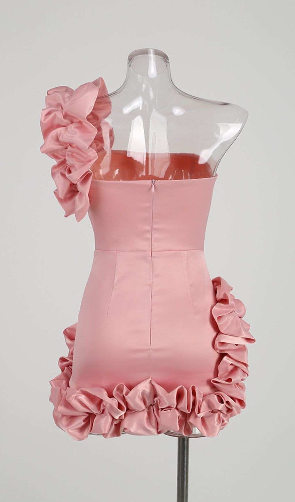 Ayaz Ruffled Sheath Mini Dress