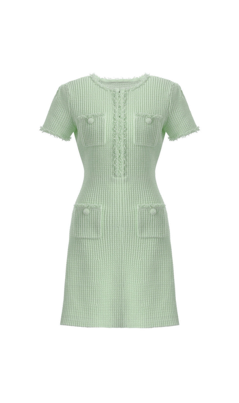 Emme Beaded Knit Mini Dress