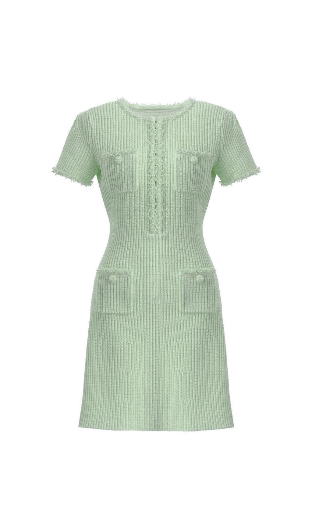 Emme Beaded Knit Mini Dress