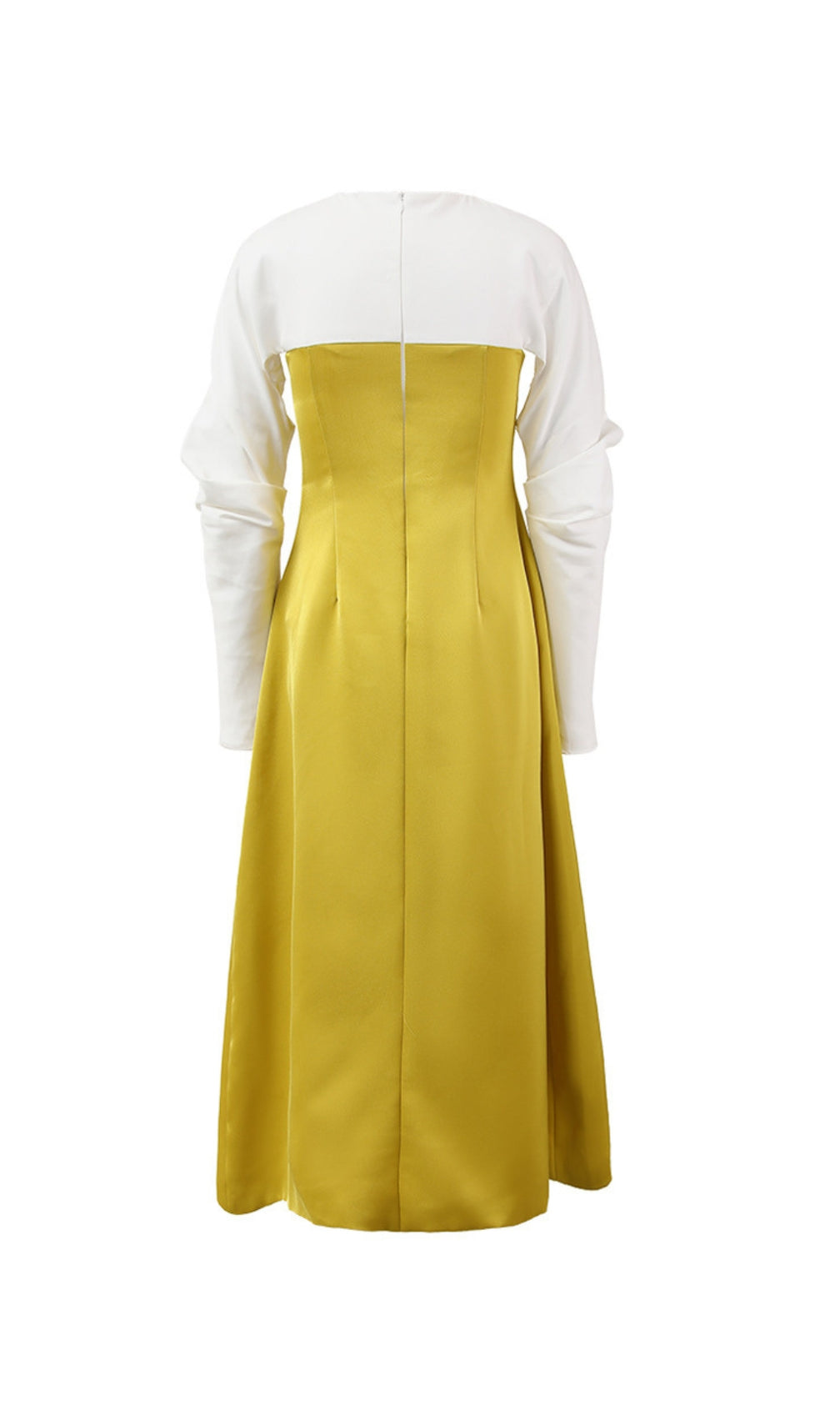 Bryna Off Shoulder Long Sleeve Midi Dress