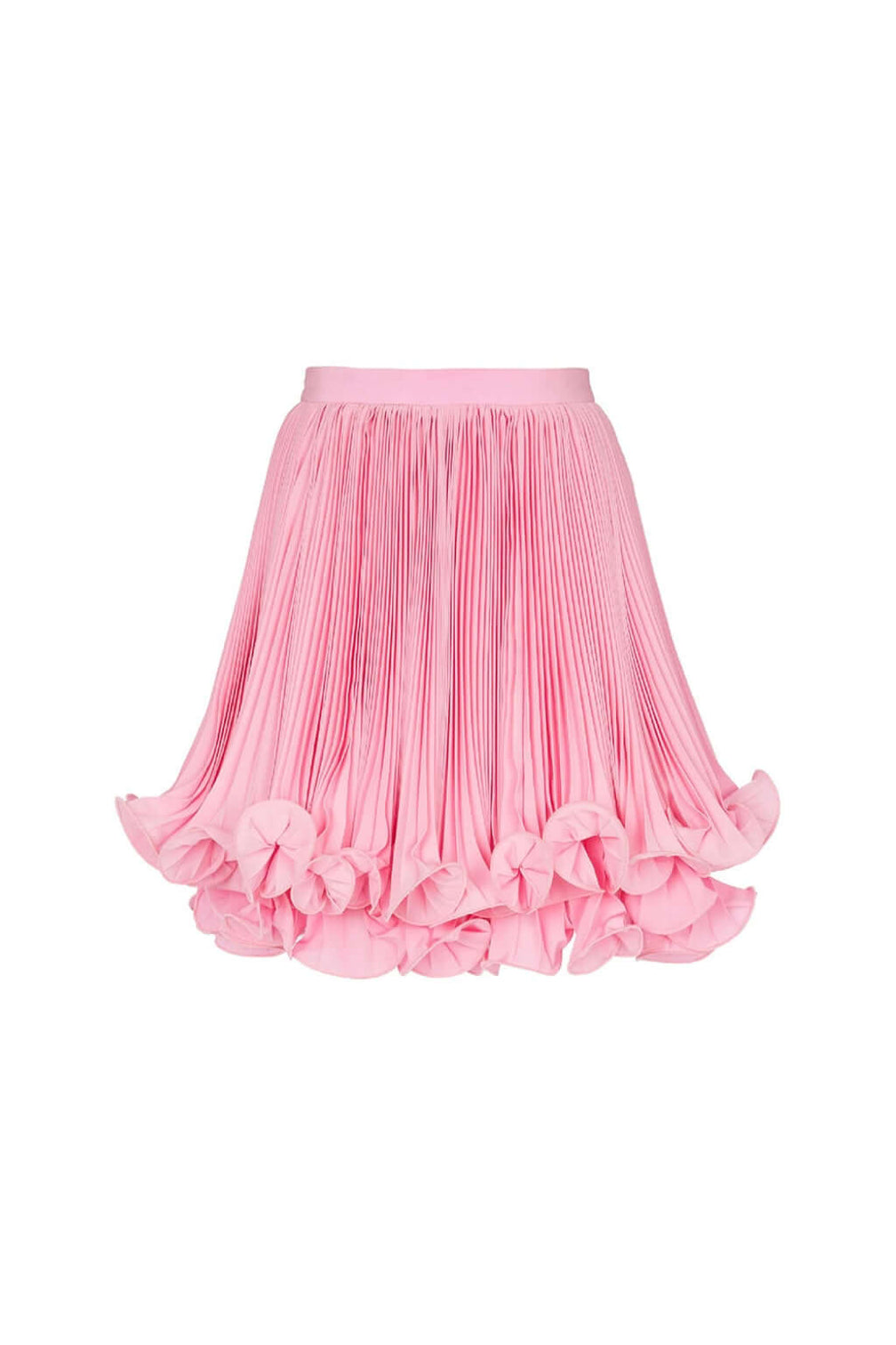 PINK ANAVIA PINK RUFFLE HEM SKIRT