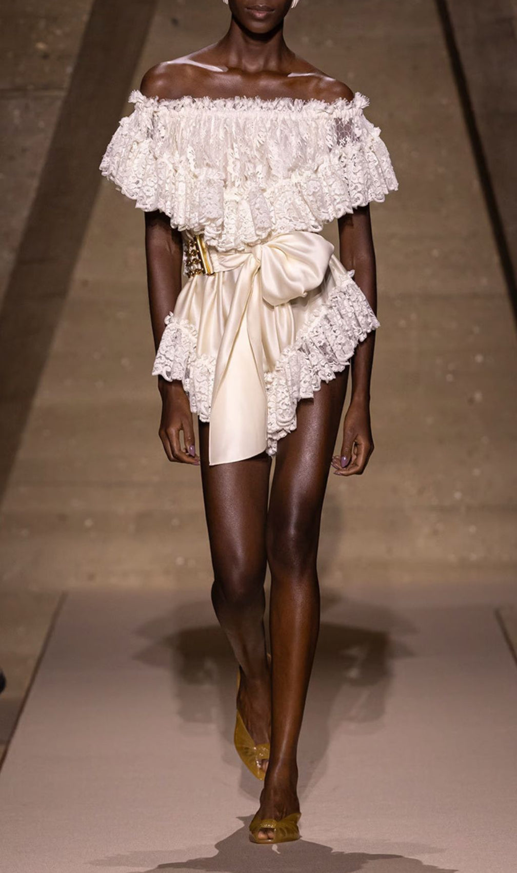 Basye Enchanting Off-Shoulder Lace Mini Dress | Glamorous Evening & Cocktail