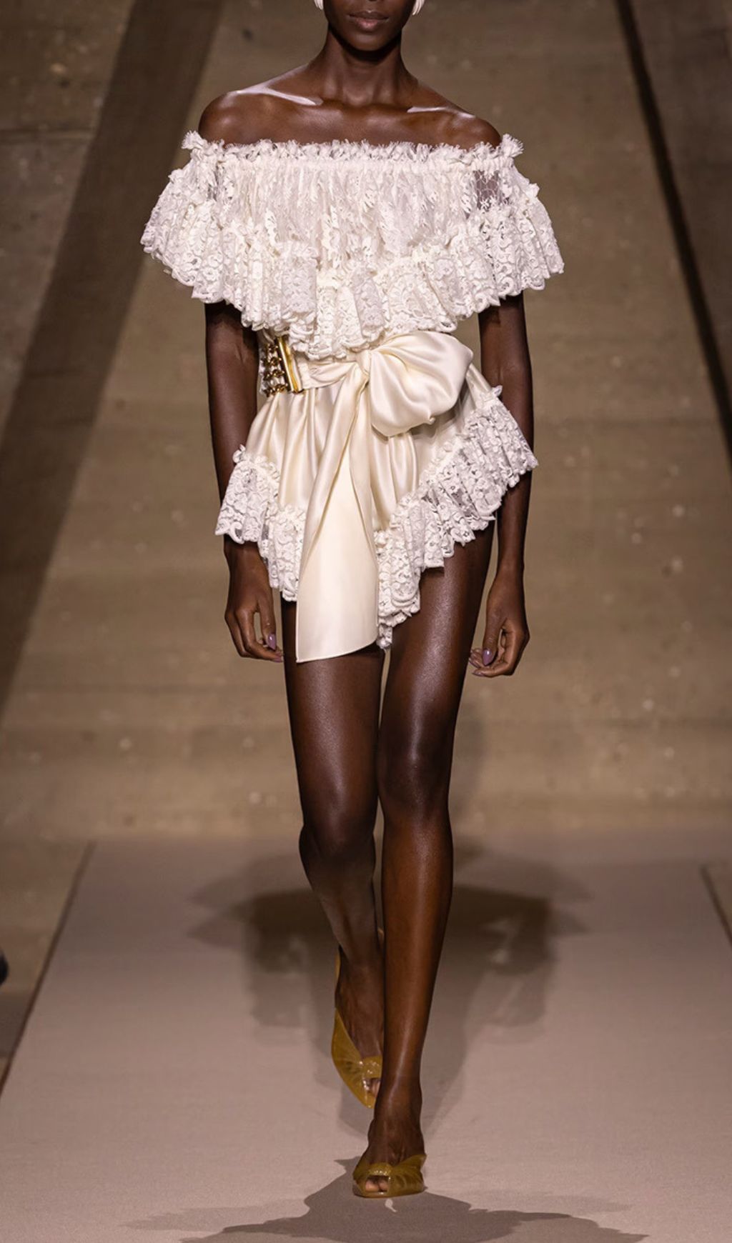 Basye Enchanting Off-Shoulder Lace Mini Dress | Glamorous Evening & Cocktail