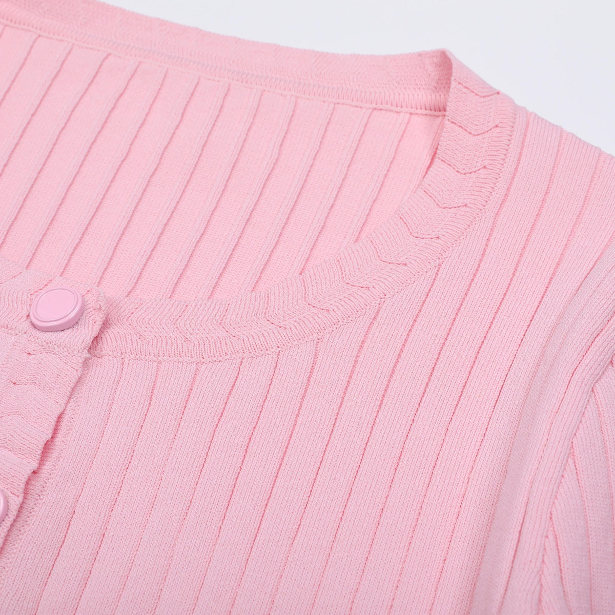 Jackie Pink Ribbed Knit Maxi Dress & Cardigan Set - Effortless Style & Comfort for Women