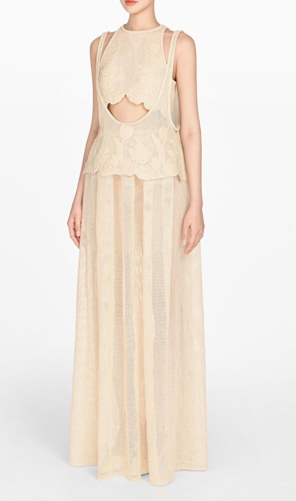 Ezera Embroidery Three-Piece Set