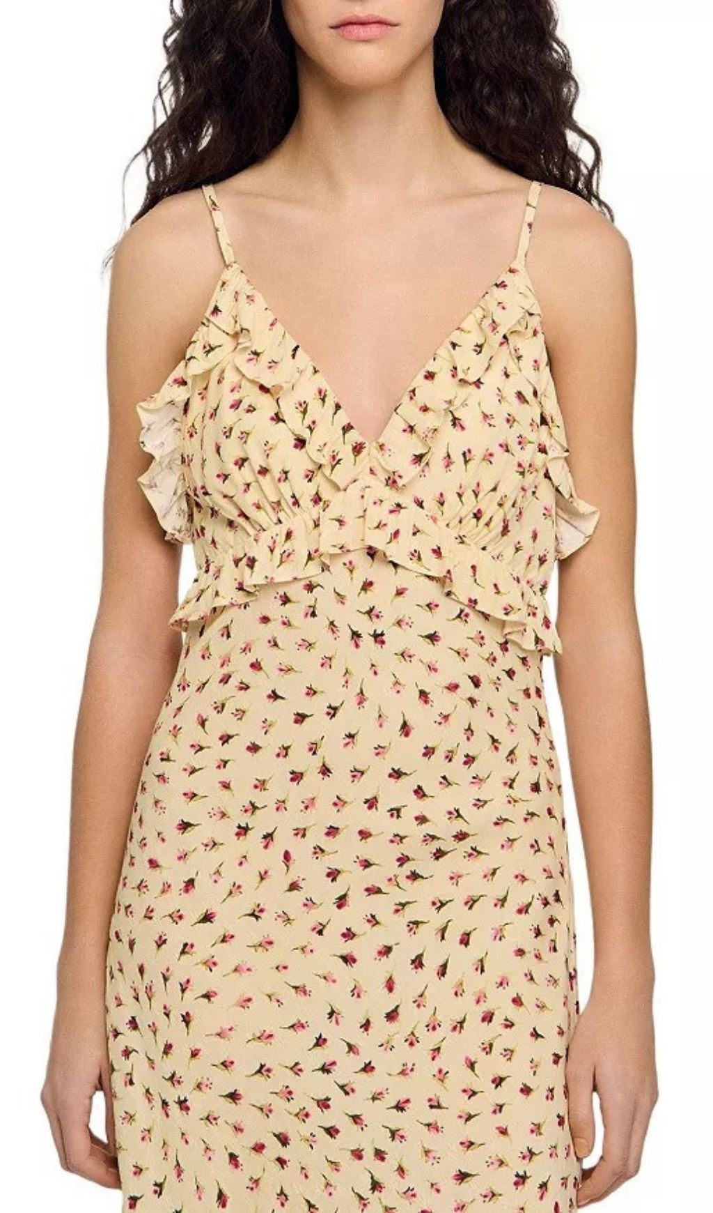 Soleane Floral Ruffle Maxi Dress - Breezy Summer Chic for Women
