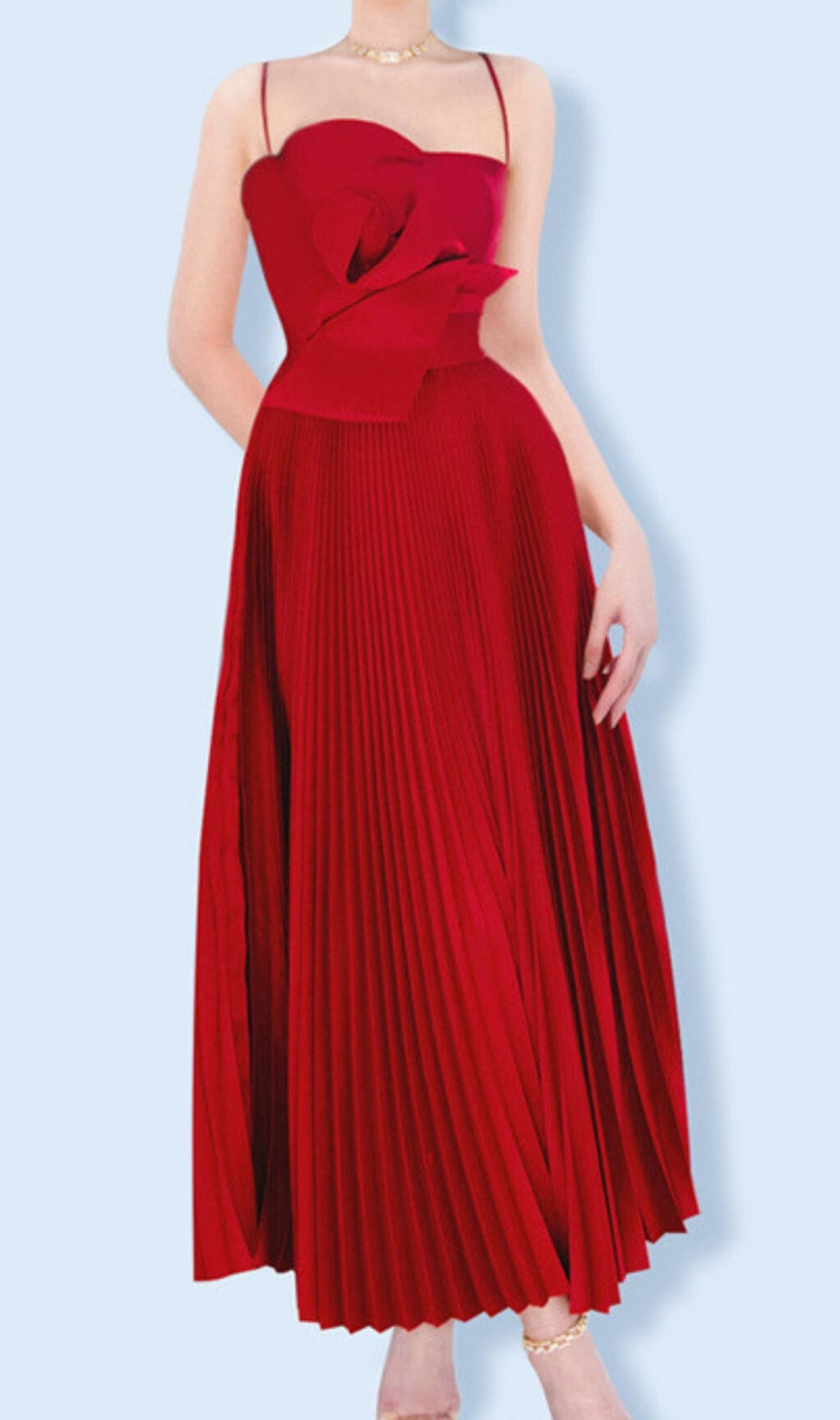 Aina Embellished Midi Dress