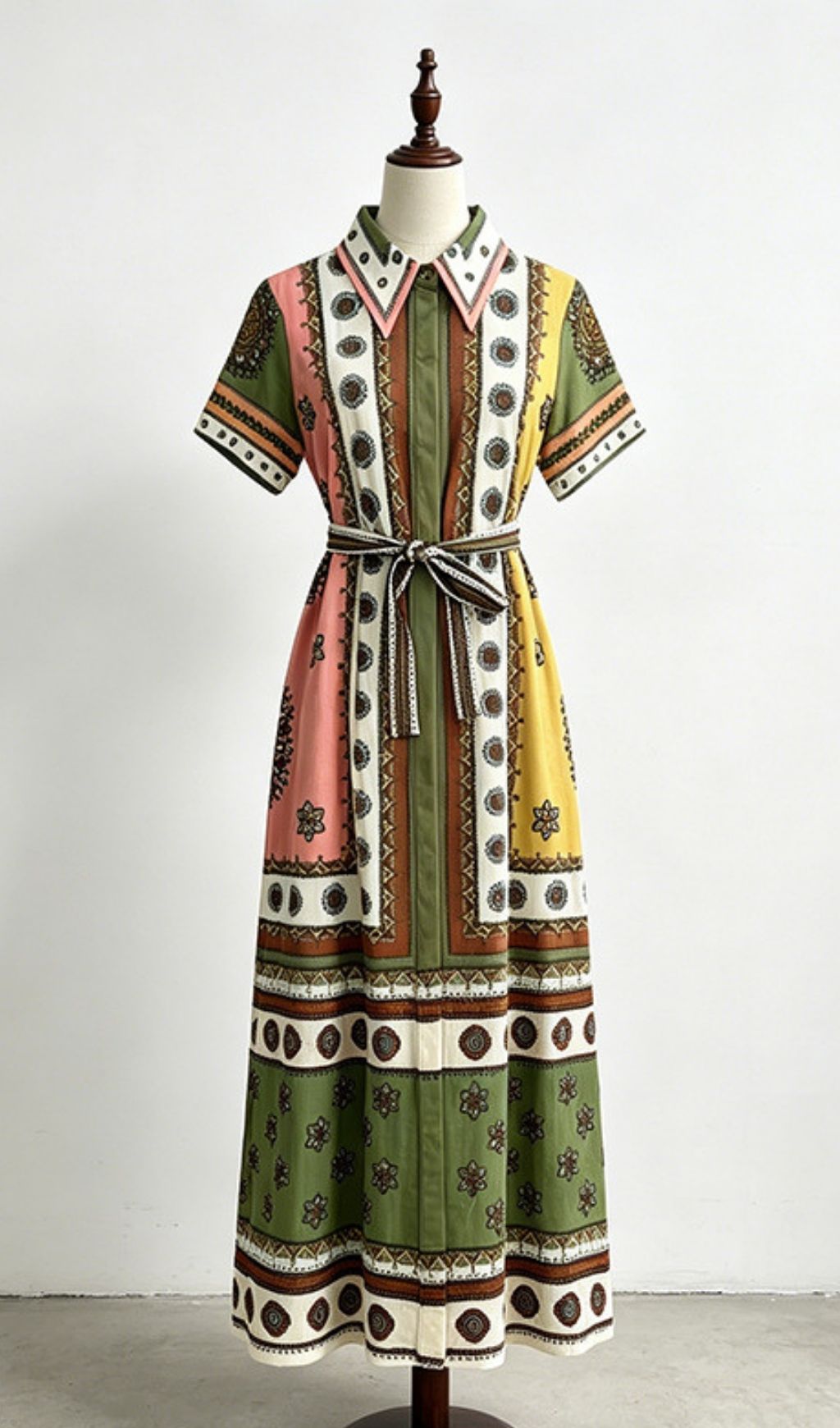 Kiyomi Bohemia Printed Maxi Dress