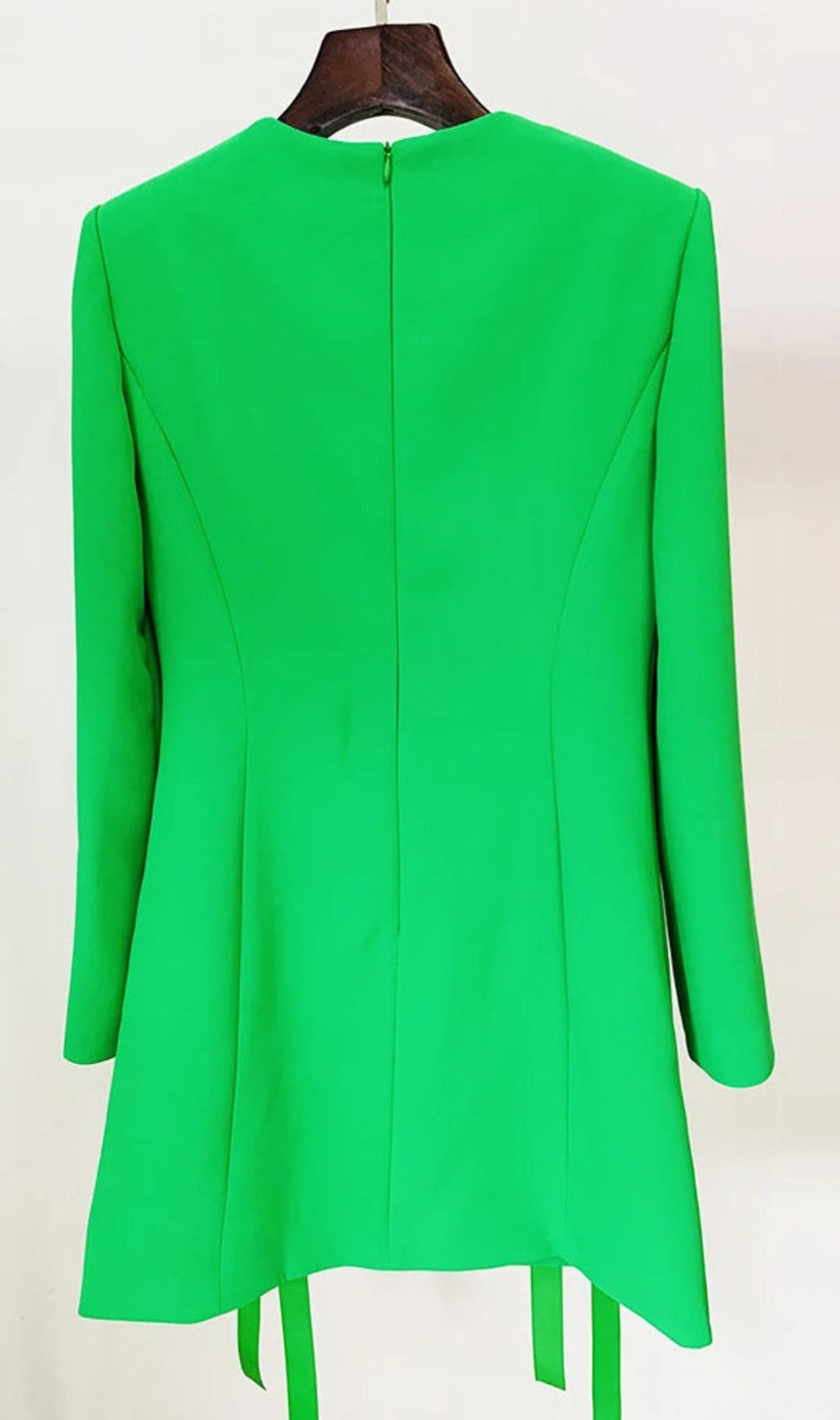 Aeron Contemporary Cross-Tie Mini Dress