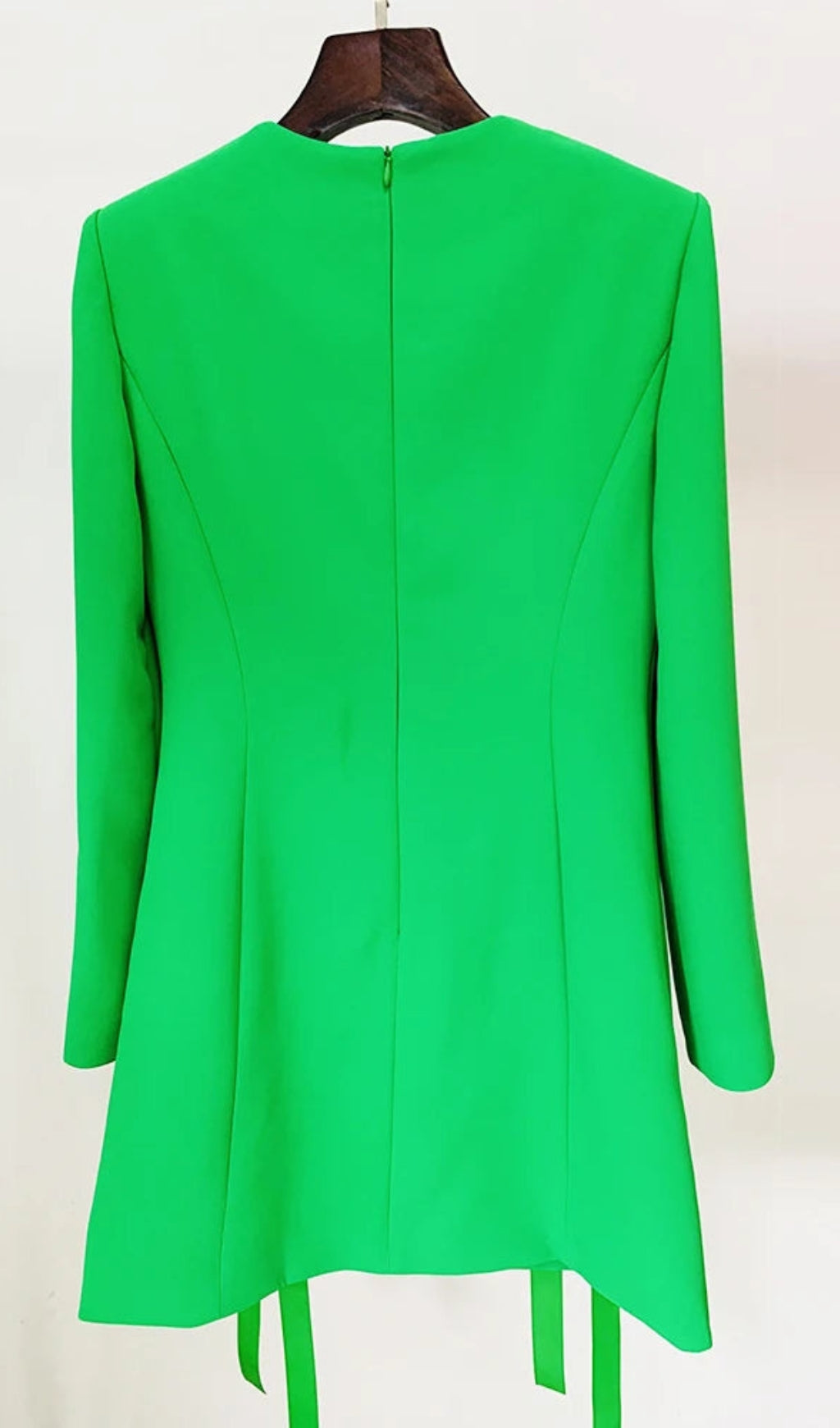 Aeron Contemporary Cross-Tie Mini Dress