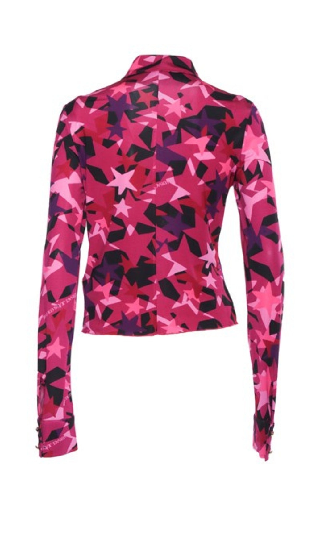 Star-Print Long Sleeve Shirt