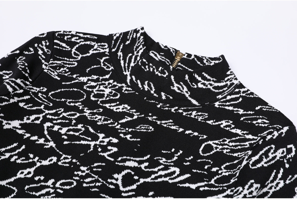 Heba LOVE Long Sleeve Maxi Dress