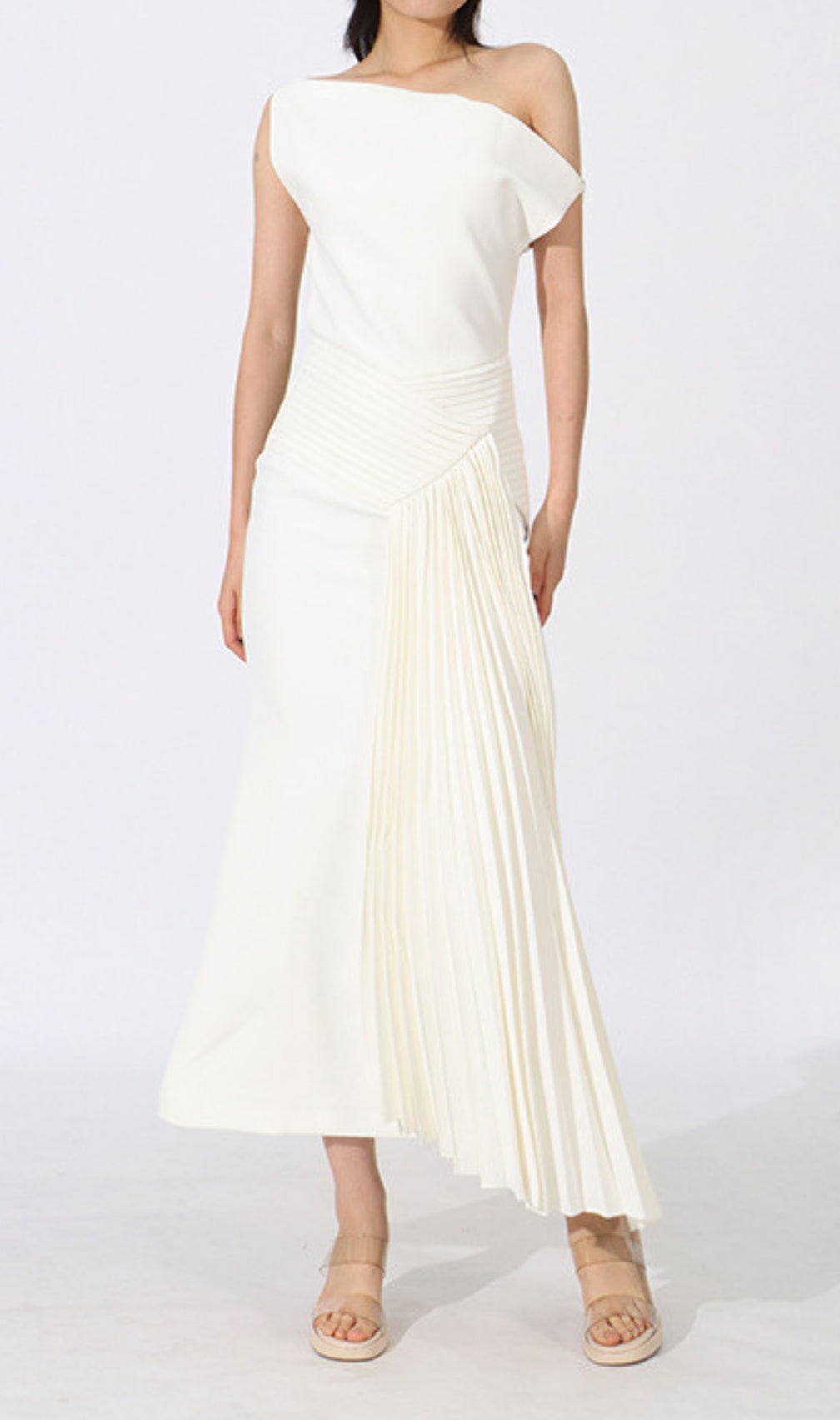 Eren Pleated Maxi Dress