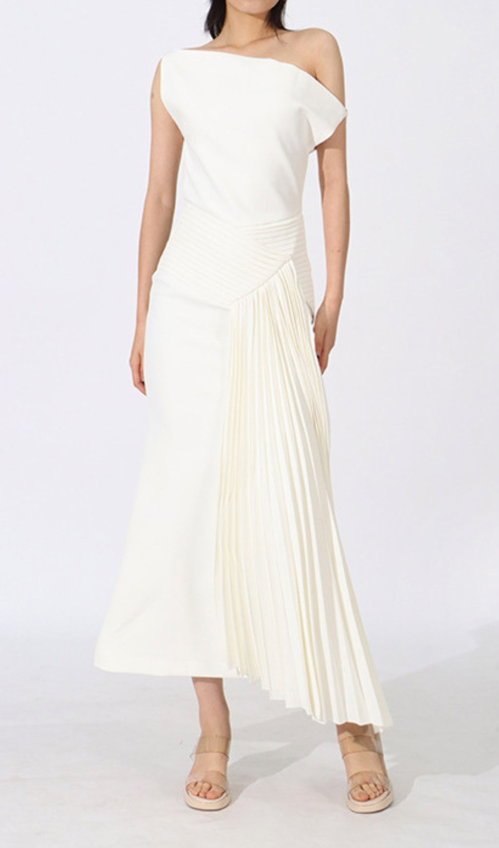 Eren Pleated Maxi Dress
