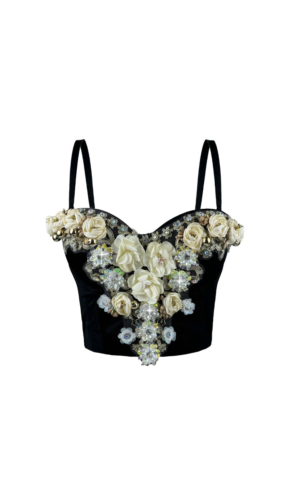 Fallon Flower Crop Top