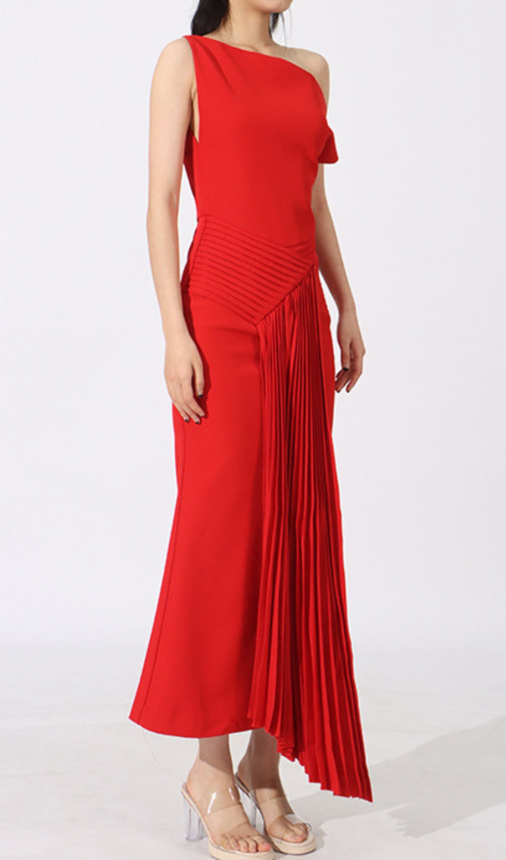 Eren Pleated Maxi Dress