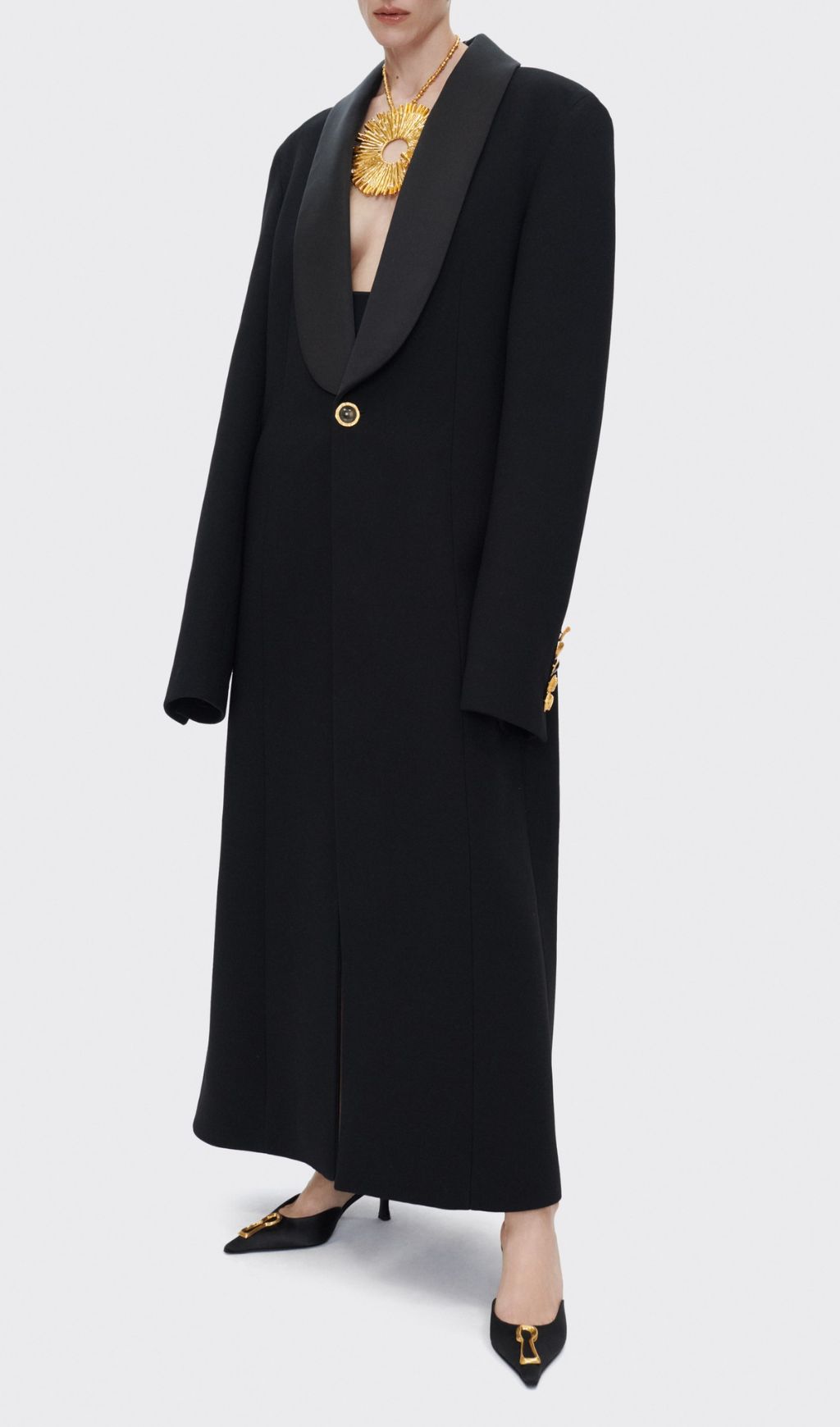 Hisashi Black Coat