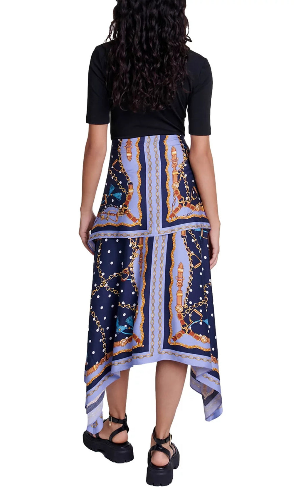 Raprichaine Mixed Media Dress