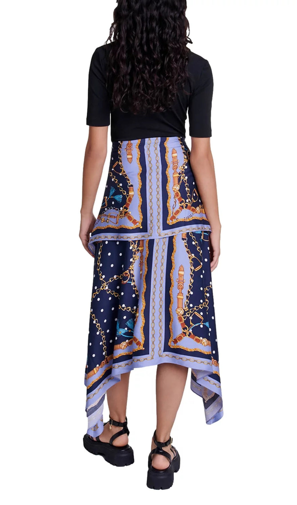 Raprichaine Mixed Media Dress