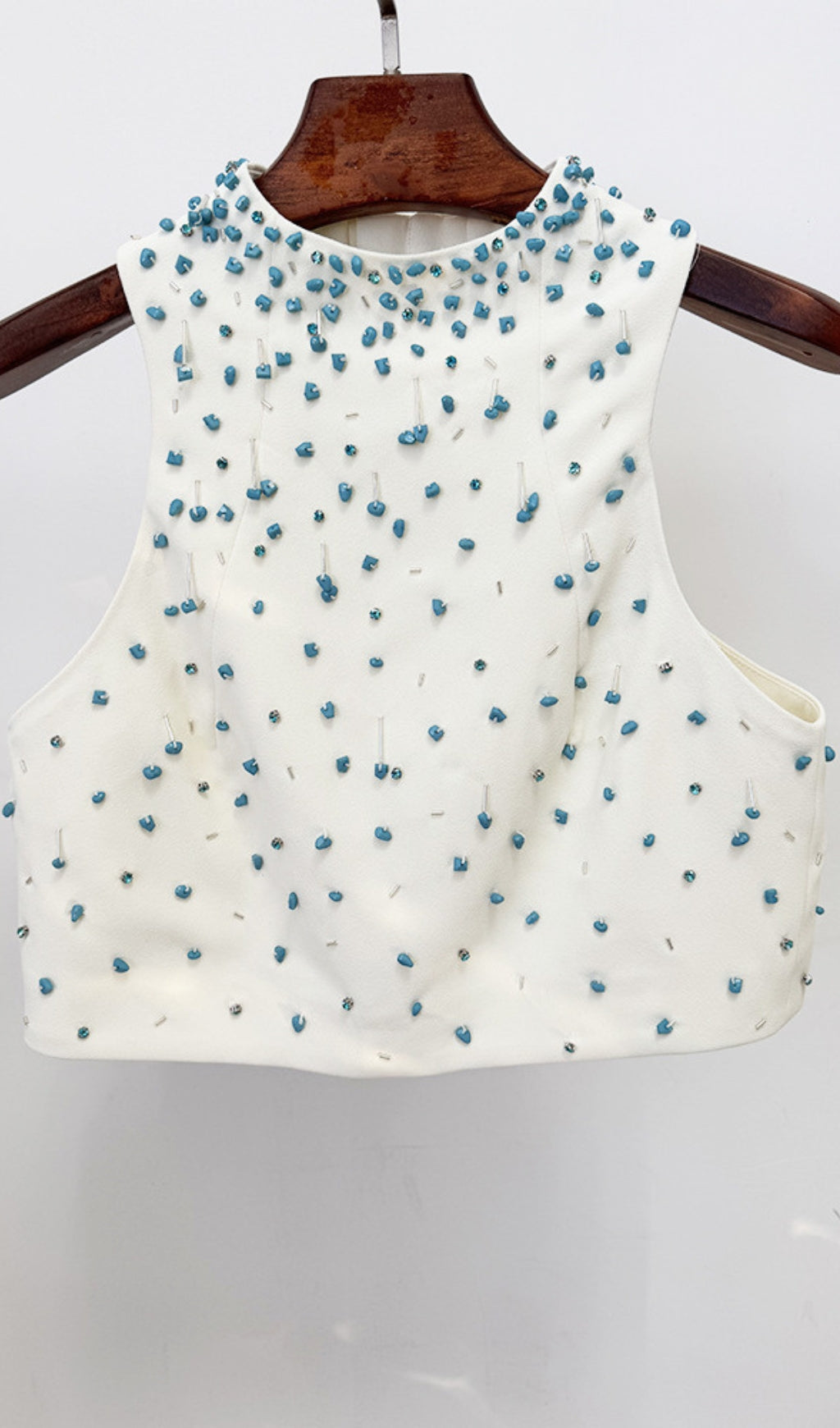 Danail Embellished Top & Midi Skirt