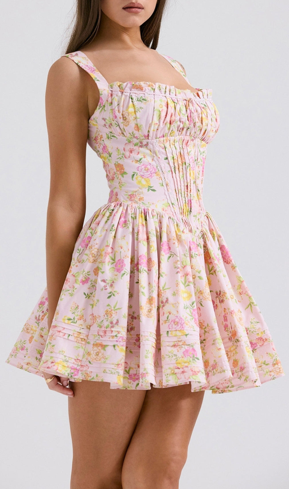 Attlee Floral Printed Mini Dress