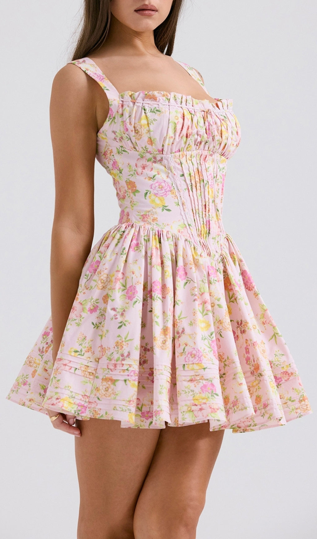 Attlee Floral Printed Mini Dress