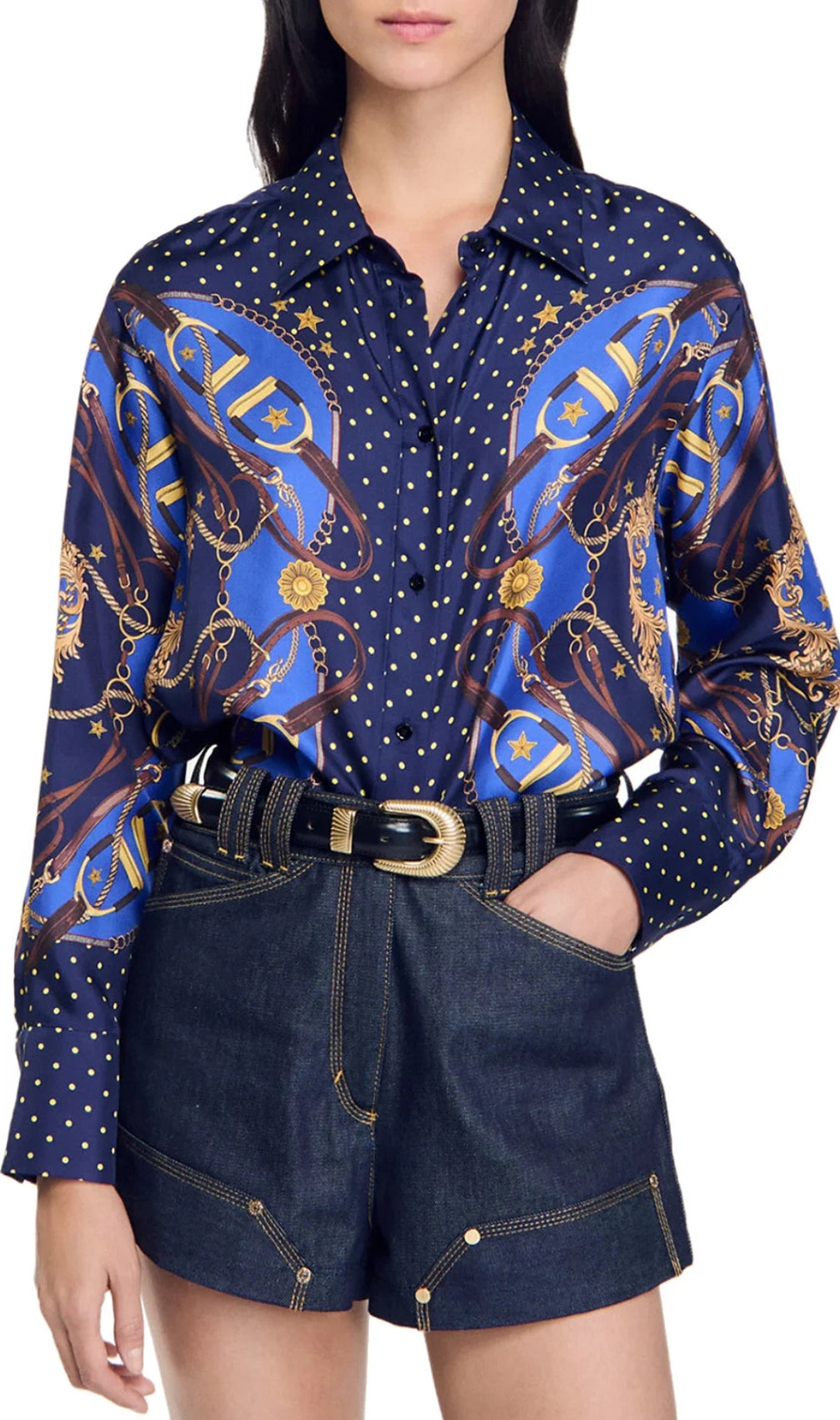 Carmen Silk Blouse