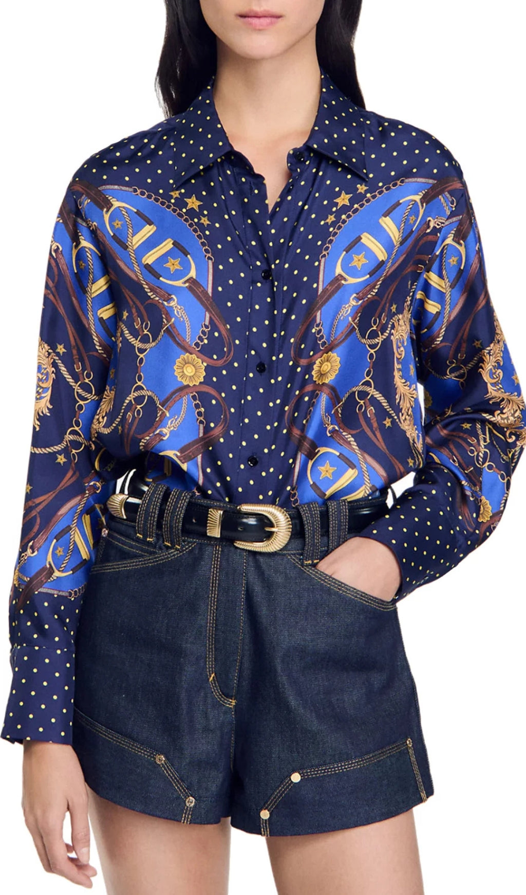 Carmen Silk Blouse