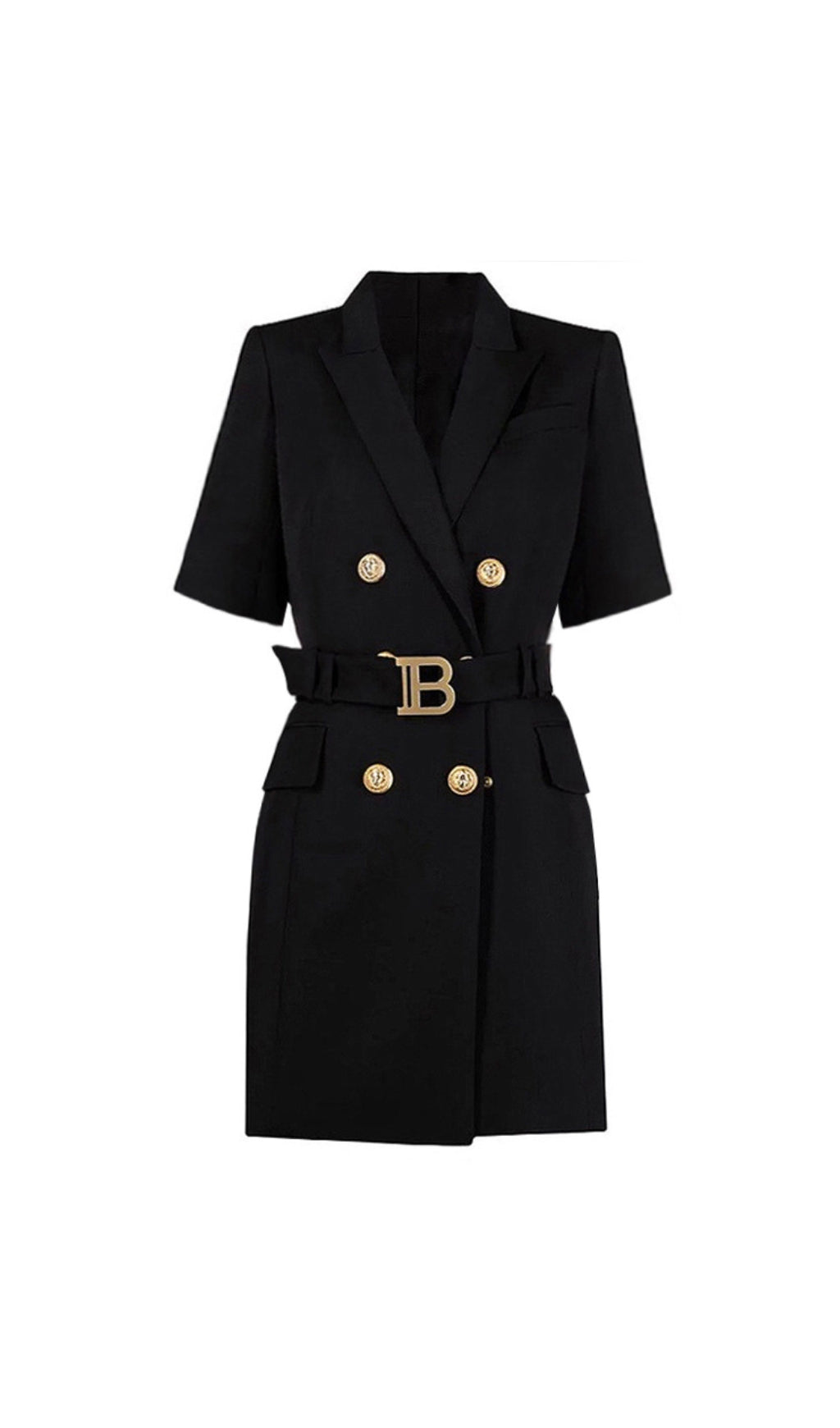 Elske Short Sleeve Blazer Dress