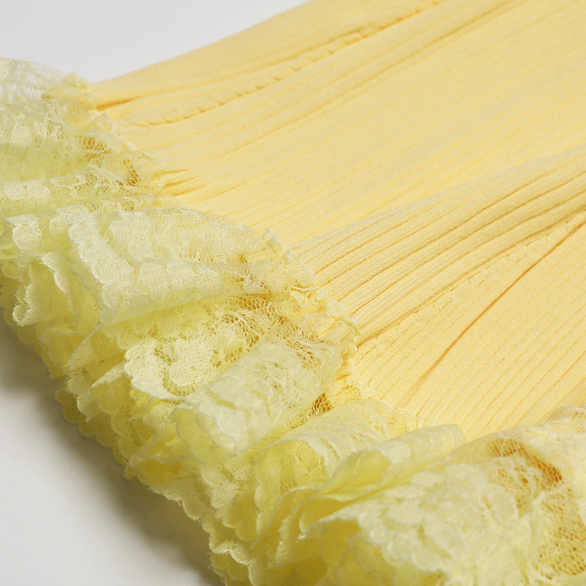 Farrah Knitted Lace Midi Dress