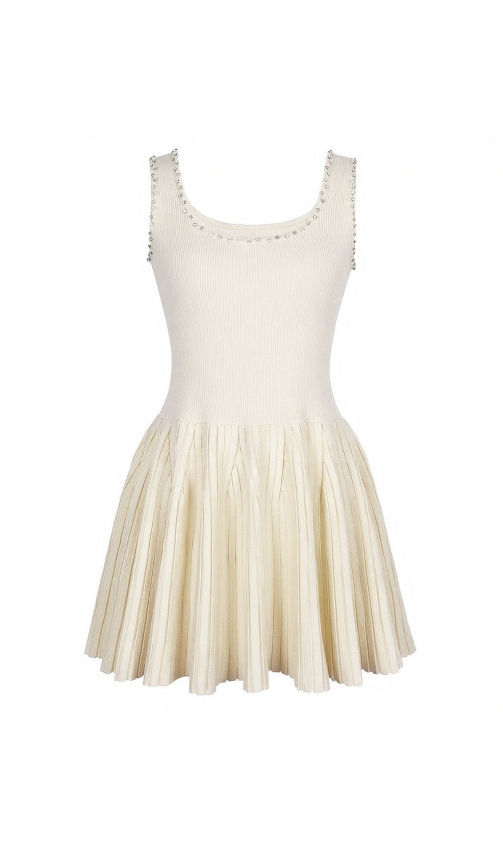 Greydon Diamante Knit Mini Dress