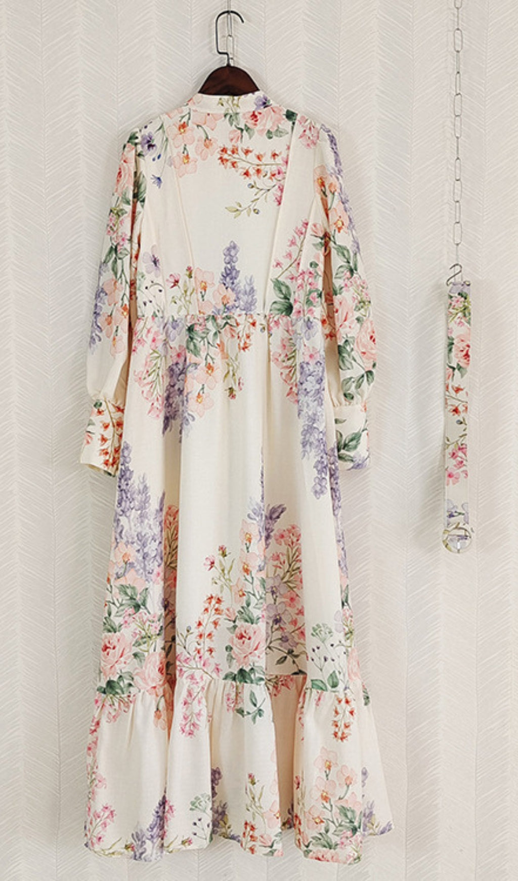 Amarine Floral Printed Maxi Dress