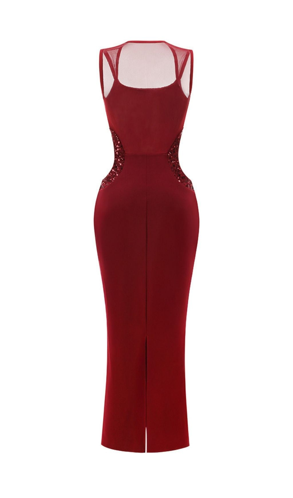 Celerina Sequin Cutout Maxi Gown | Daring Glamour Evening Dress
