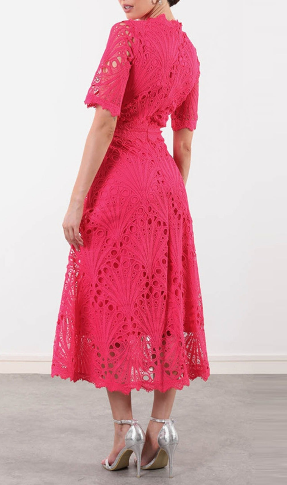 Emirhan Embroidery Midi Dress