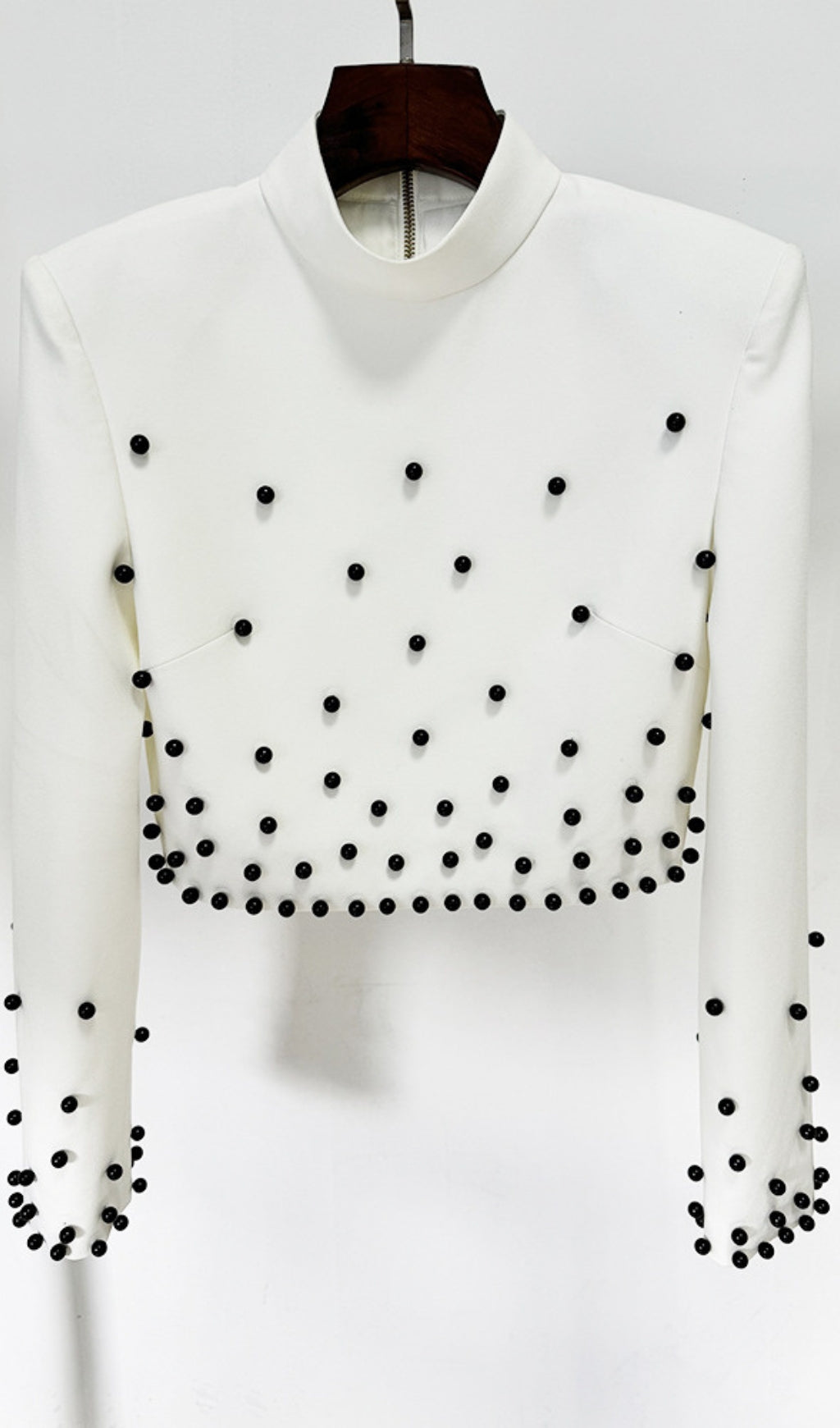 Blane White Bead Two-Piece Set